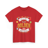 It's My Golden Birthday T-Shirt - Red