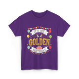 It's My Golden Birthday T-Shirt - Purple