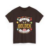 It's My Golden Birthday T-Shirt - Dark Chocolate