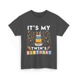 It's My Twin's Birthday T-Shirt - Dark Heather