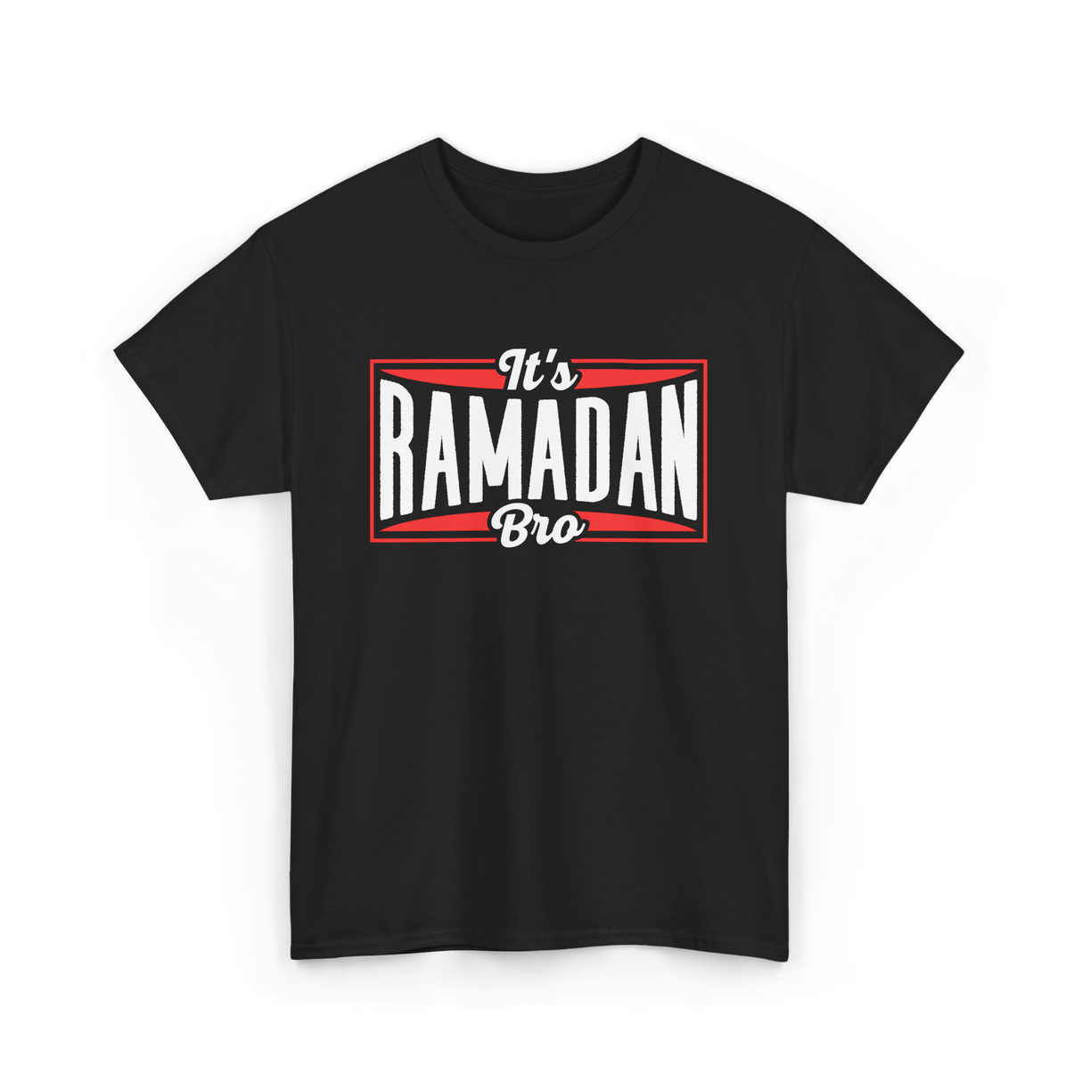 It's Ramadan Bro Ramadan Muslim T-Shirt - Black