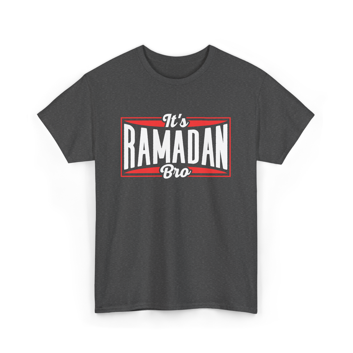 It's Ramadan Bro Ramadan Muslim T-Shirt - Dark Heather