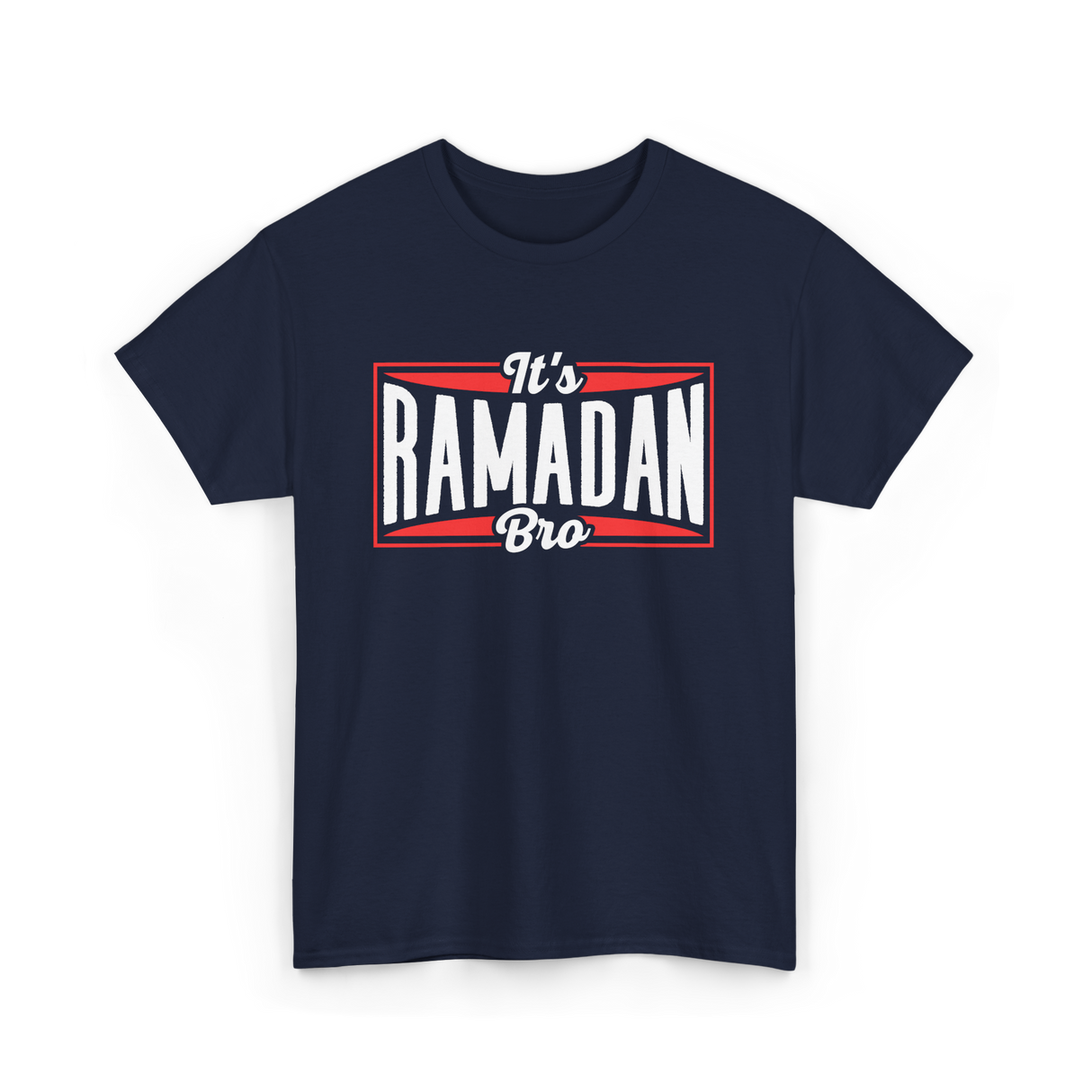 It's Ramadan Bro Ramadan Muslim T-Shirt - Navy