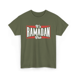 It's Ramadan Bro Ramadan Muslim T-Shirt - Military Green