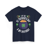 It's St Patrick's Day Birthday T-Shirt - Navy