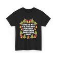 It's Too Hot Christmas Sweaters T-Shirt - Black