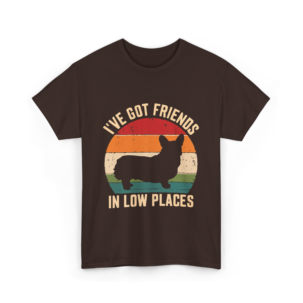 I've Got Friends T-Shirt - Dark Chocolate