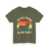 I've Got Friends T-Shirt - Military Green