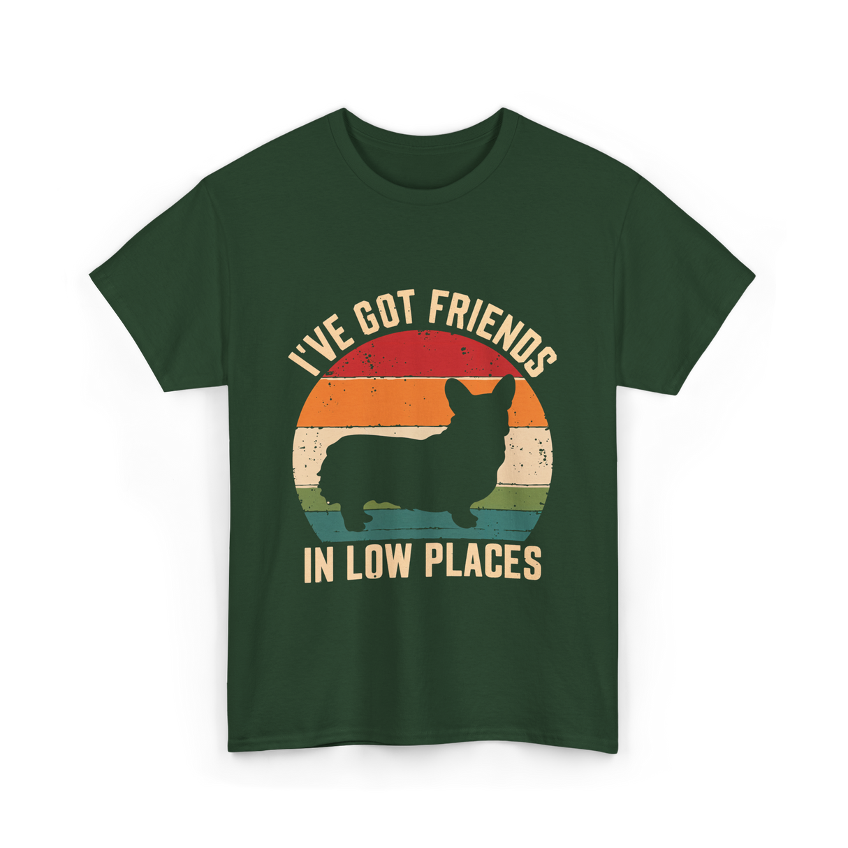 I've Got Friends T-Shirt - Forest Green