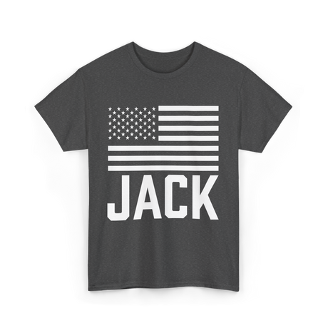 Jack Personalized Birthday Name Celebration T-Shirt - Dark Heather