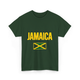 Jamaica Flag Jamaica T-Shirt - Forest Green