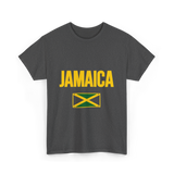 Jamaica Flag Jamaica T-Shirt - Dark Heather