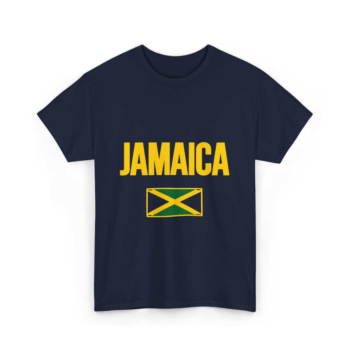 Jamaica Flag Jamaica T-Shirt - Navy