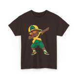 Jamaican Boy Roots Culture T-Shirt - Dark Chocolate