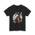 Japanese Samurai Cat Ninja Cat T-Shirt - Black