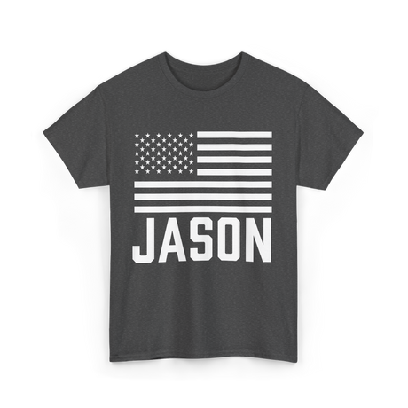 Jason Birthday Name Celebration T-Shirt - Dark Heather