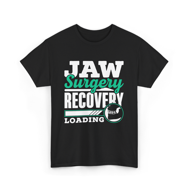 Jaw Surgery Recovery Loading Support T-Shirt - Black