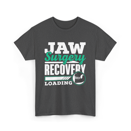 Jaw Surgery Recovery Loading Support T-Shirt - Dark Heather