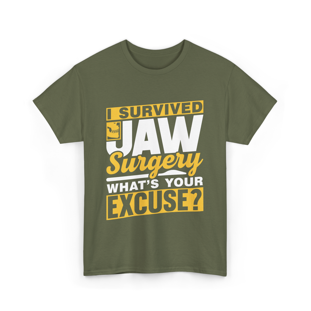 Jaw Surgery T-Shirt - Military Green