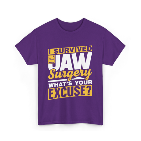 Jaw Surgery T-Shirt - Purple