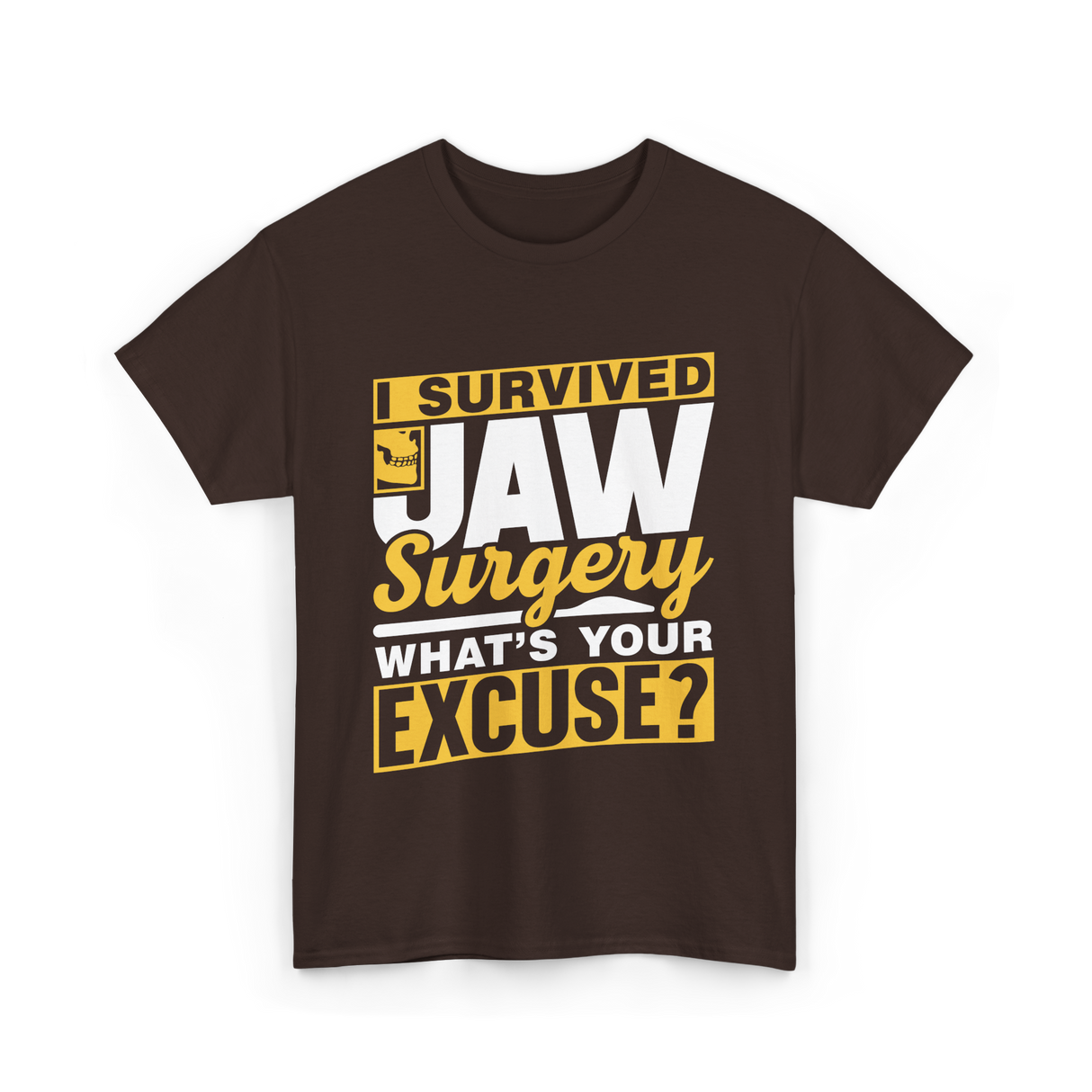 Jaw Surgery T-Shirt - Dark Chocolate