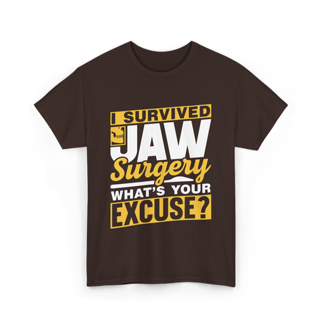 Jaw Surgery T-Shirt - Dark Chocolate