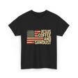 Jesus Coffee and Sawdust Carpenter T-Shirt - Black