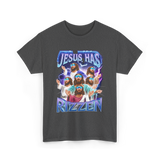 Jesus Has Rizz T-Shirt - Dark Heather