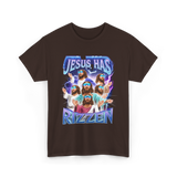 Jesus Has Rizz T-Shirt - Dark Chocolate