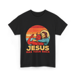 Jesus Has Your Back Christian T-Shirt - Black