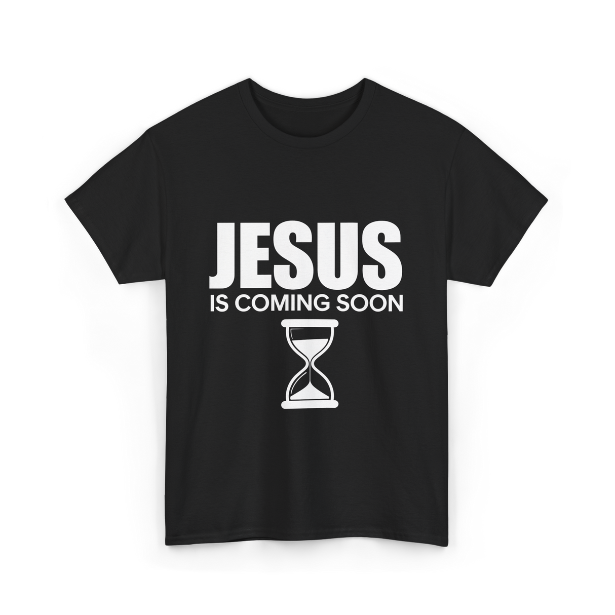 Jesus Is Coming Soon Countdown T-Shirt - Black