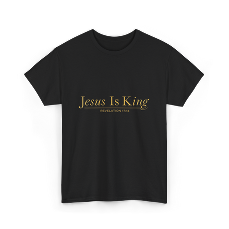 Jesus Is King Revelation T-Shirt - Black