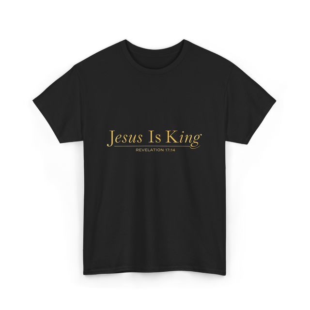 Jesus Is King Revelation T-Shirt - Black