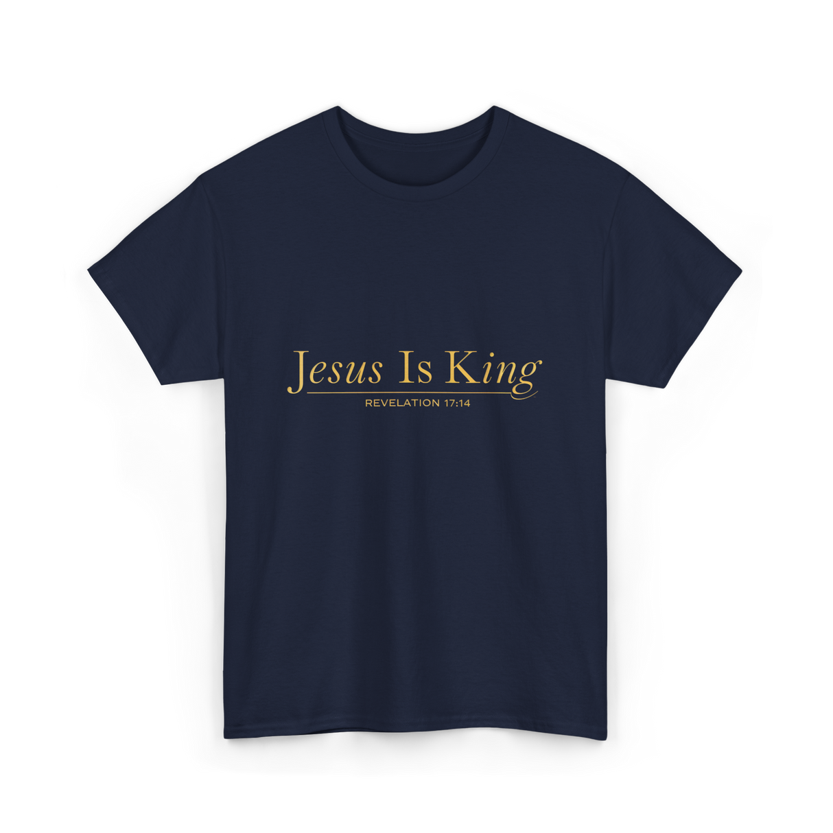 Jesus Is King Revelation T-Shirt - Navy