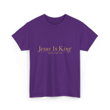 Jesus Is King Revelation T-Shirt - Purple