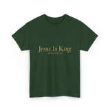 Jesus Is King Revelation T-Shirt - Forest Green