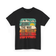 Jesus The Way Truth Life Christian T-Shirt - Black