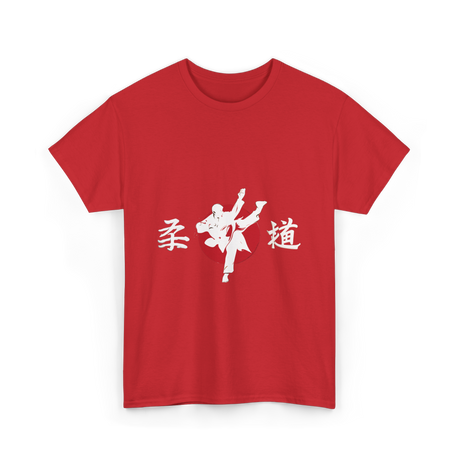 Judo Japan Martial Arts T-Shirt - Red