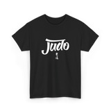 Judo Martial Arts Judoka T-Shirt - Black