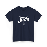 Judo Martial Arts Judoka T-Shirt - Navy