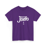 Judo Martial Arts Judoka T-Shirt - Purple