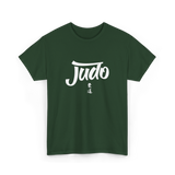 Judo Martial Arts Judoka T-Shirt - Forest Green