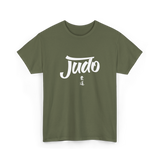 Judo Martial Arts Judoka T-Shirt - Military Green