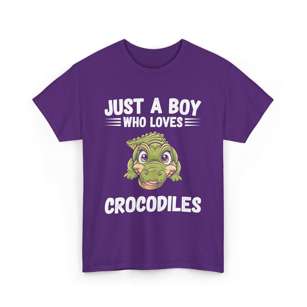 Just A Boy Crocodiles T-Shirt - Purple