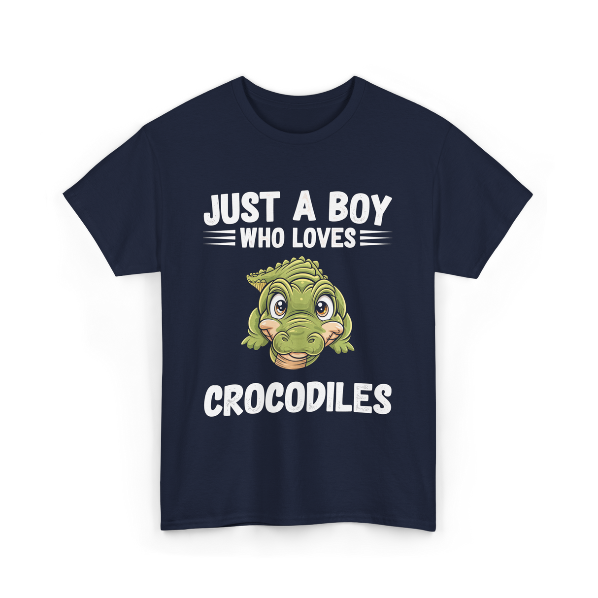 Just A Boy Crocodiles T-Shirt - Navy