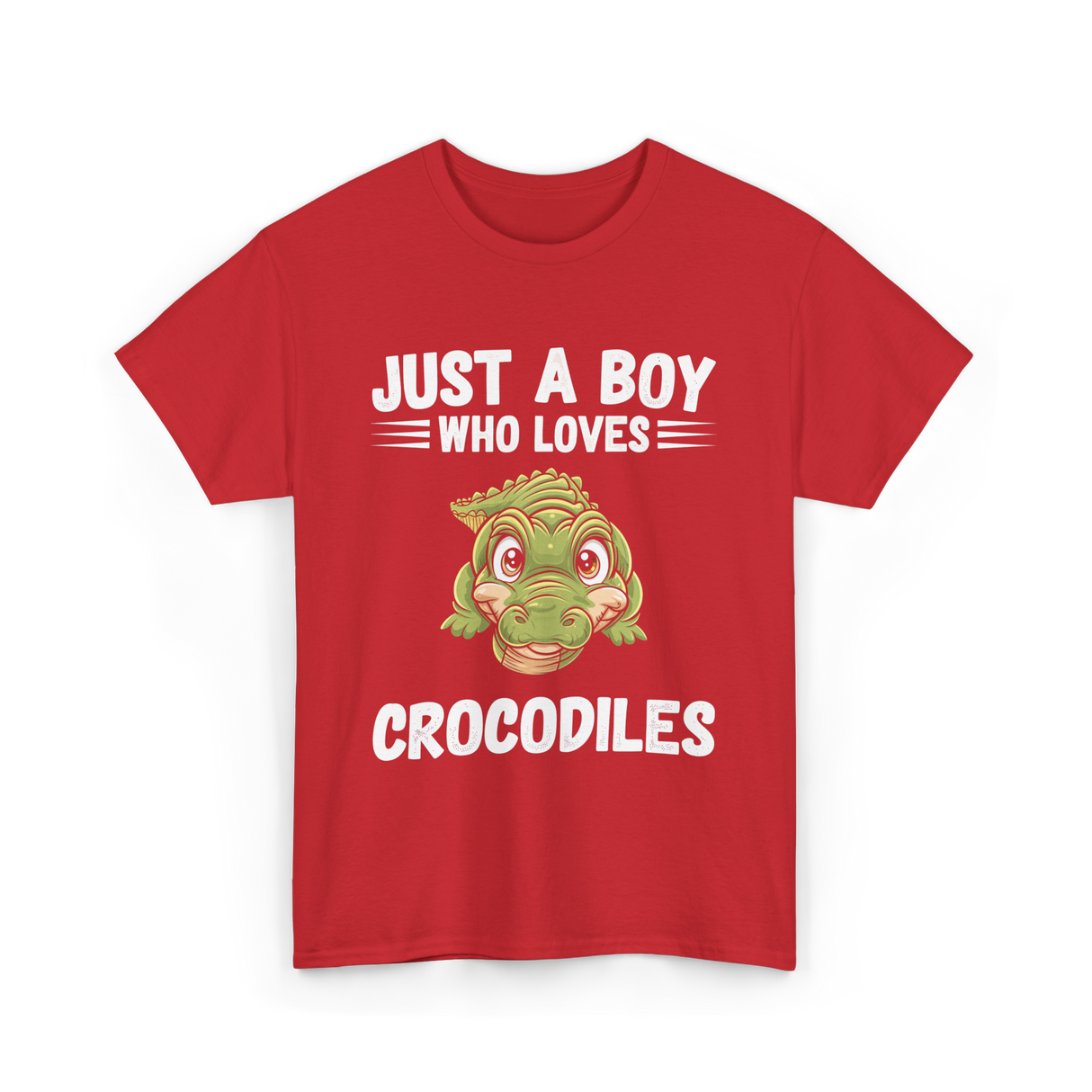 Just A Boy Crocodiles T-Shirt - Red