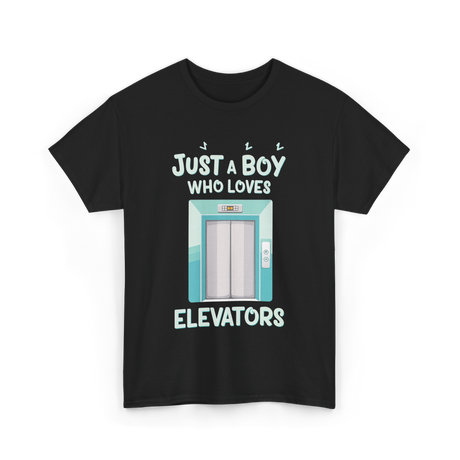 Just a Boy Elevators T-Shirt - Black