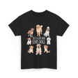 Just A Girl Who Loves Dogs Dog Lover T-Shirt - Black