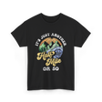 Just Another Half Mile Hiking T-Shirt - Black