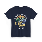 Just Another Half Mile Hiking T-Shirt - Navy